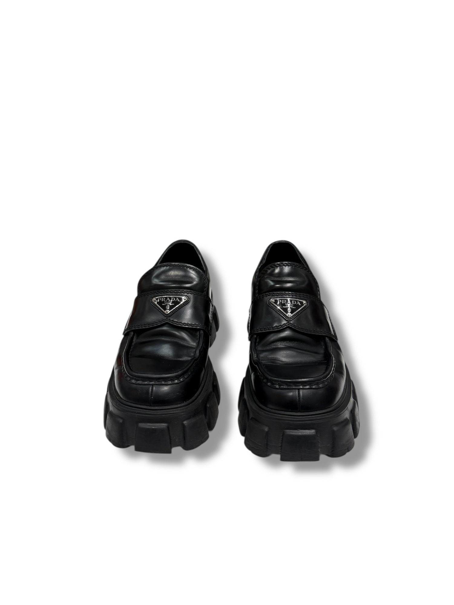 Prada Mocassin Monolith T40,5 | Les Folies d’Eugénie
