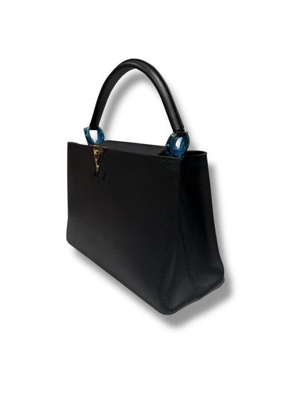 Louis Vuitton - Sac Capucines noir GM