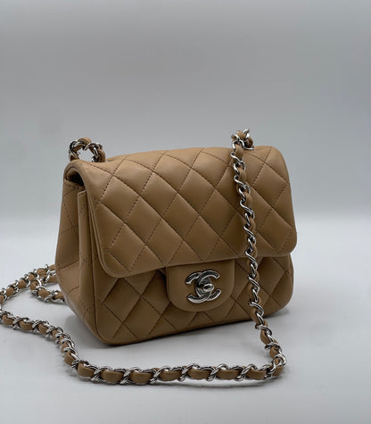 Chanel - Sac 11.12 Mini Timeless beige