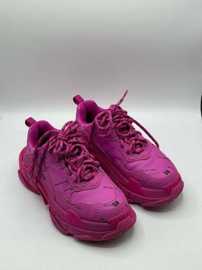 Balenciaga - Baskets Triple S rose T38