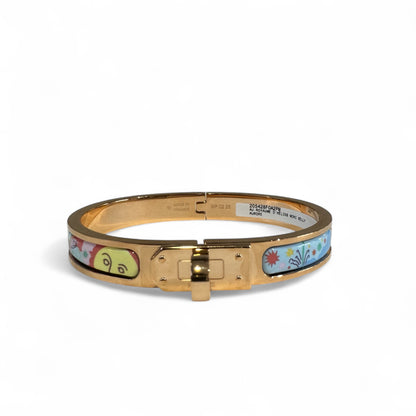 Hermès - Bracelet Mini Clic Kelly Au Royaume d’Hélios PM