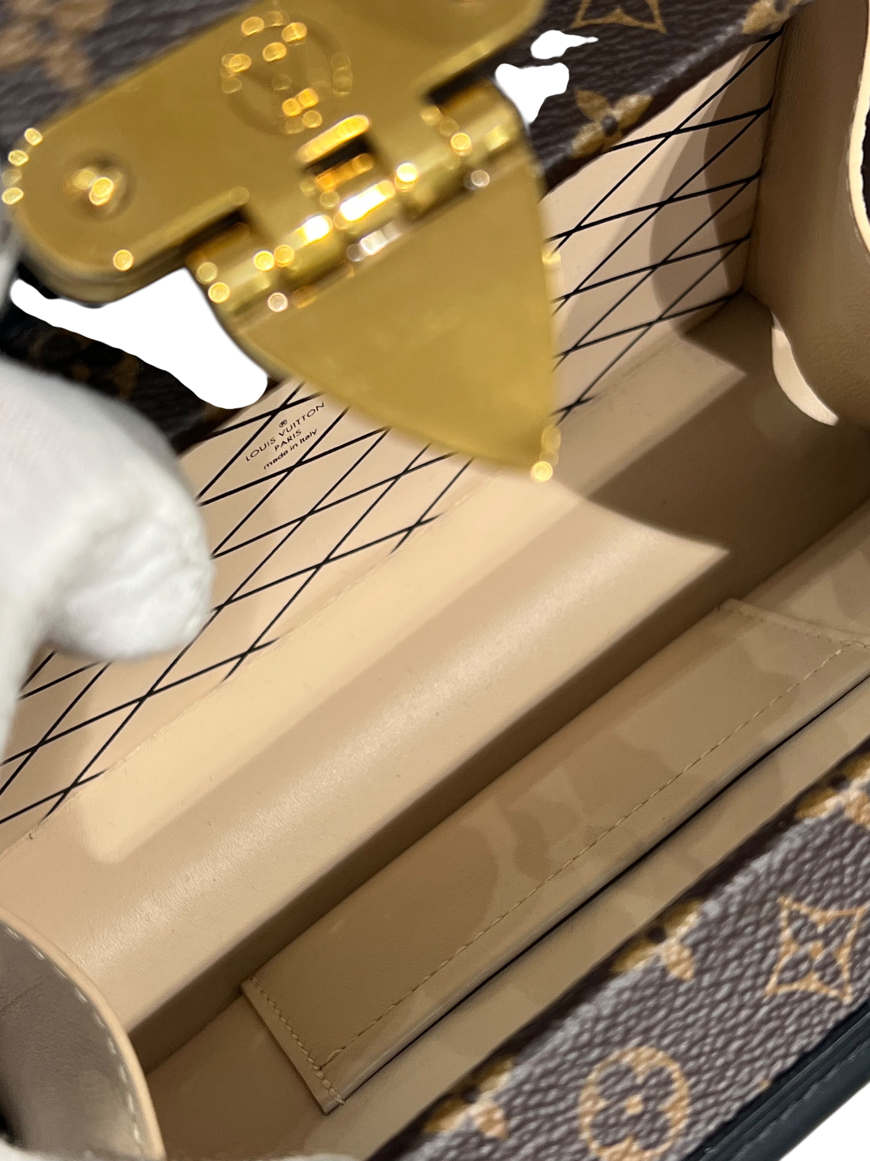 Louis Vuitton - sac petite malle toile monogramme