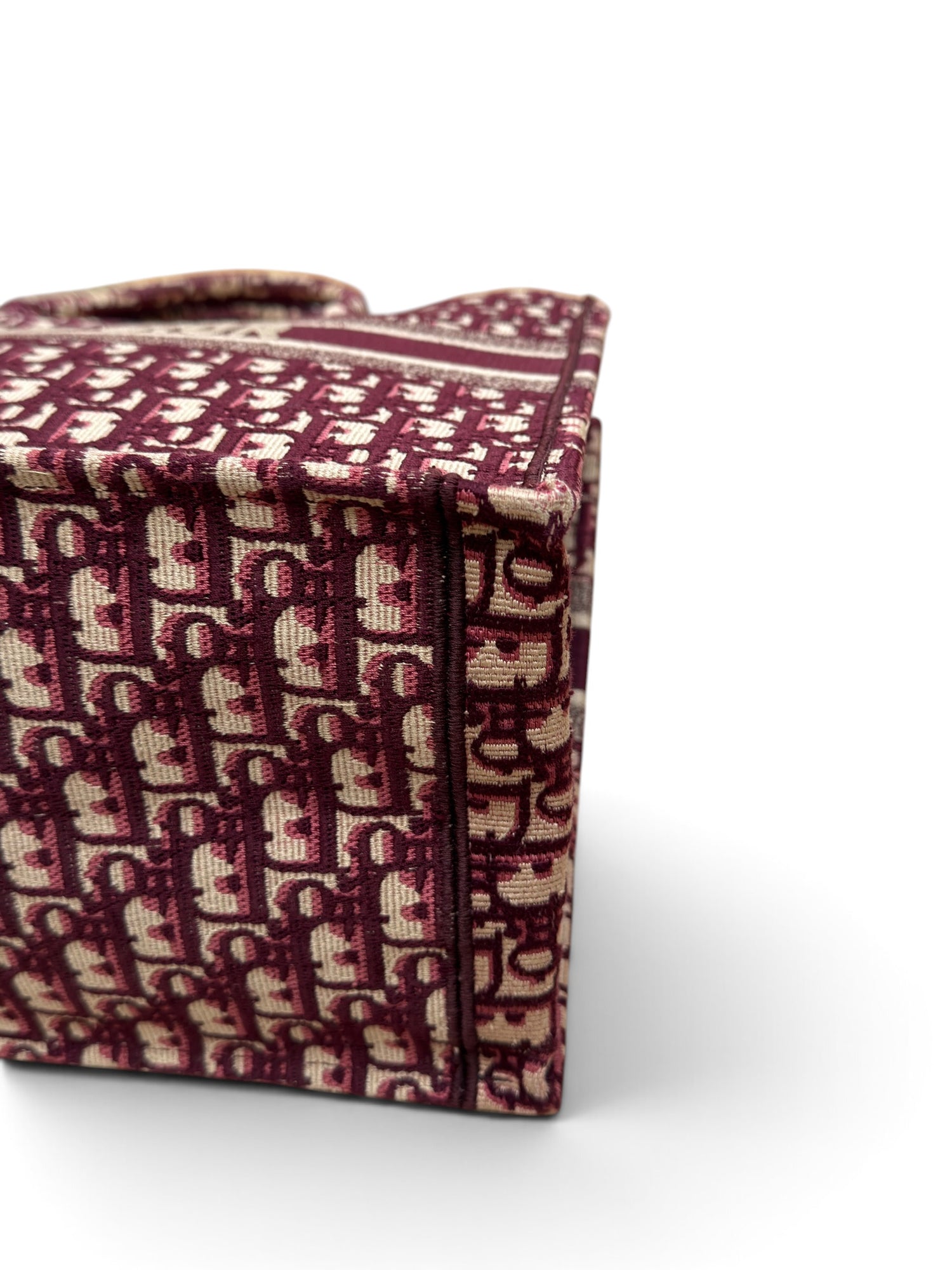 Dior - Sac Cabas Book Tote Bordeaux
