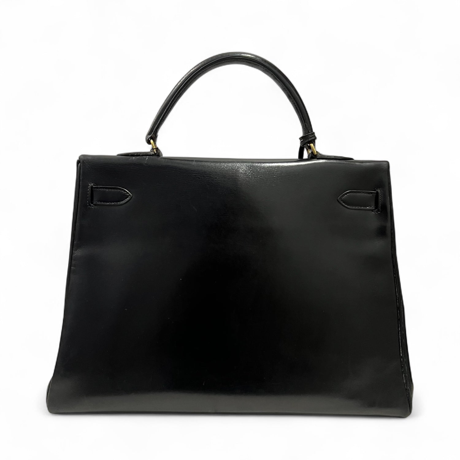 Hermès - Sac Kelly 35 vintage cuir Box