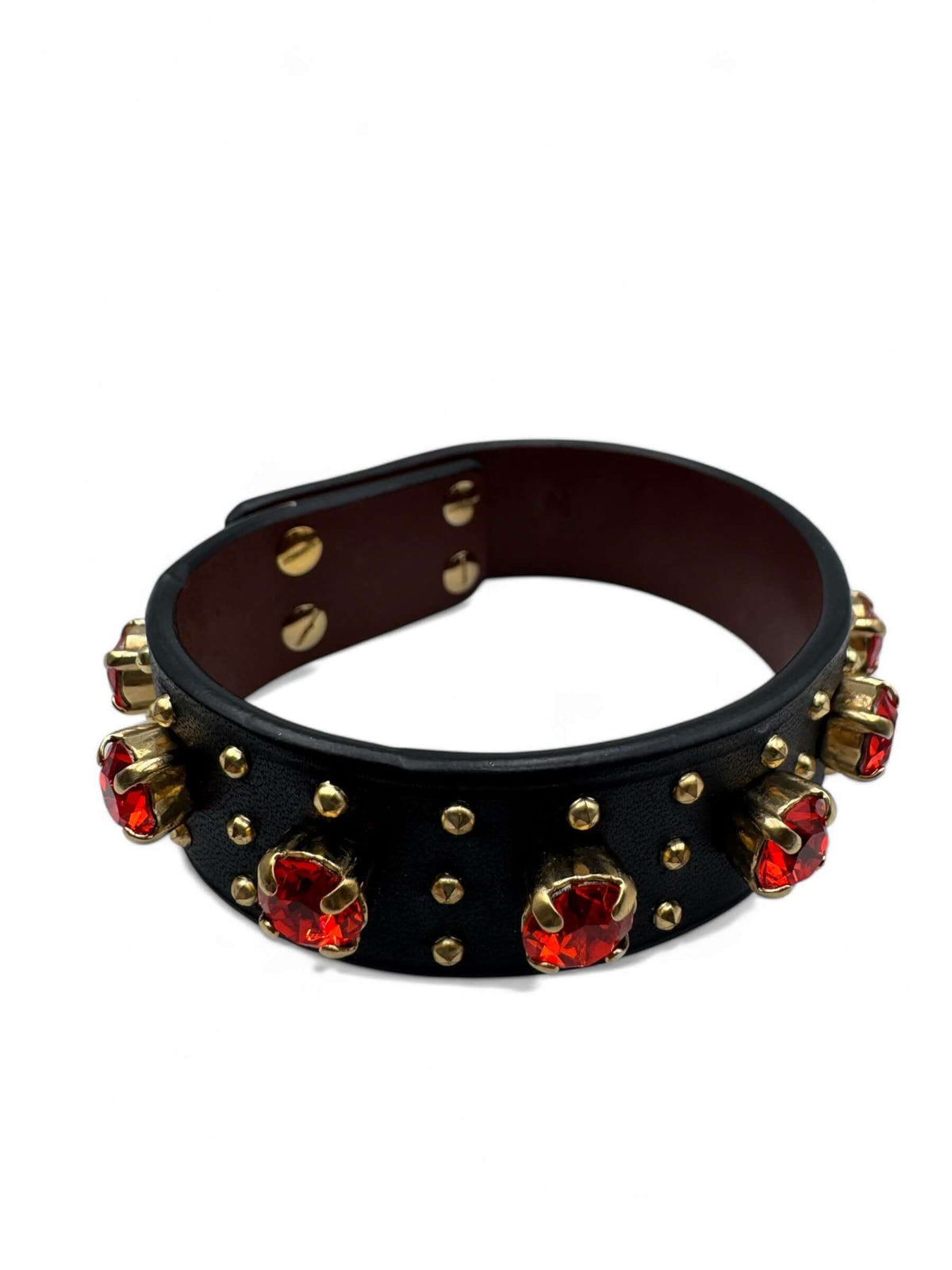 Givenchy - Bracelet noir pierre rouge TM