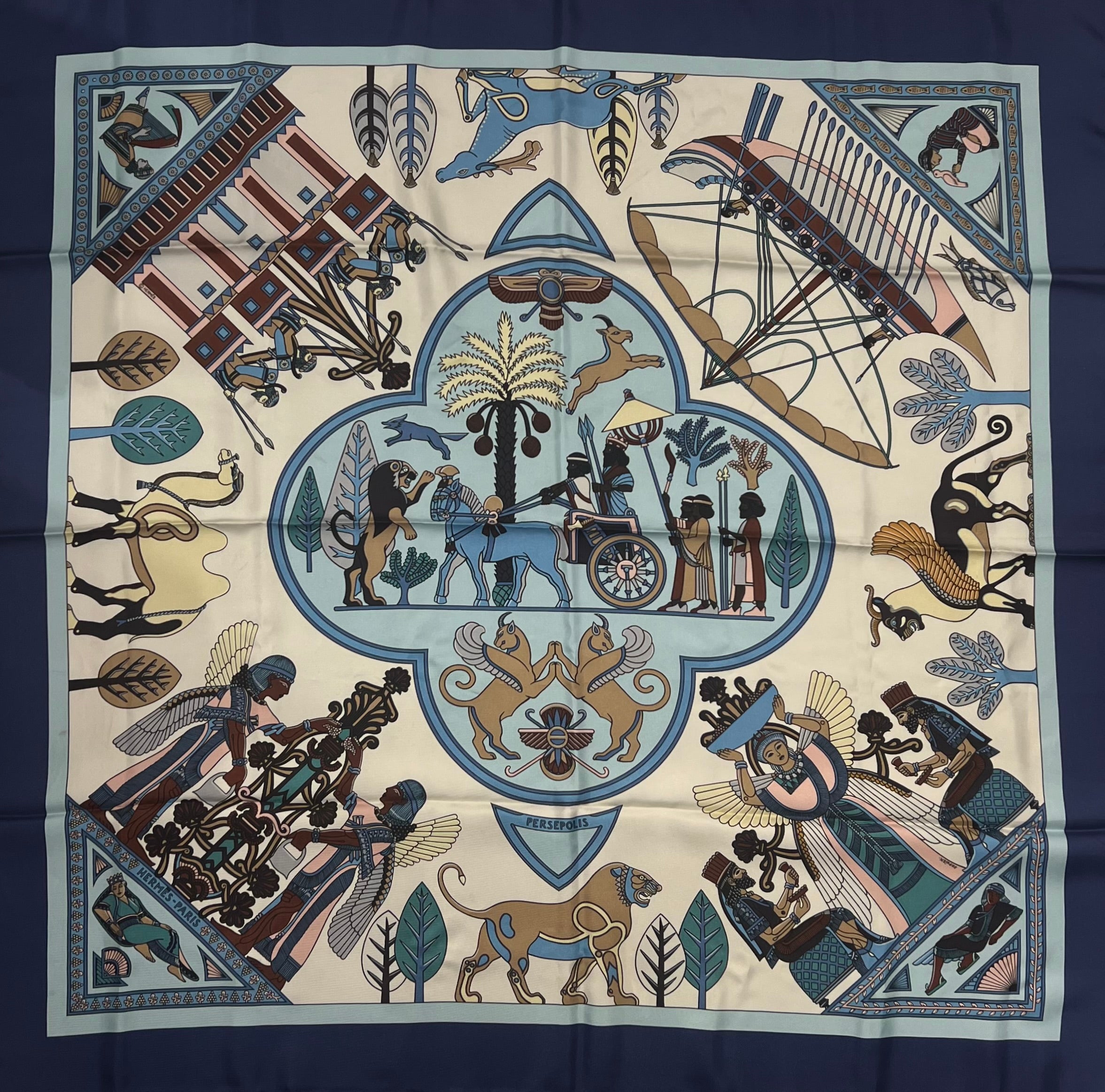 Hermès - Carré 90 &quot;Persepolis&quot;
