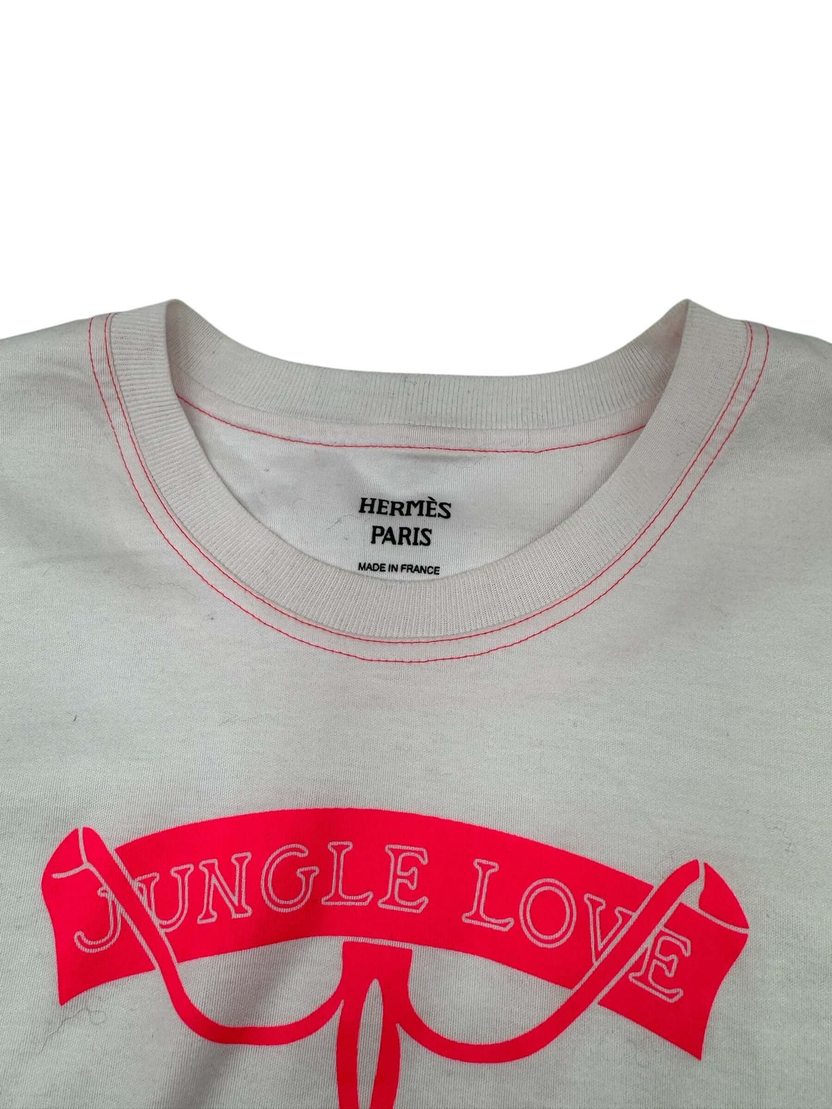 Hermès - Pink Jungle Love T-shirt T36