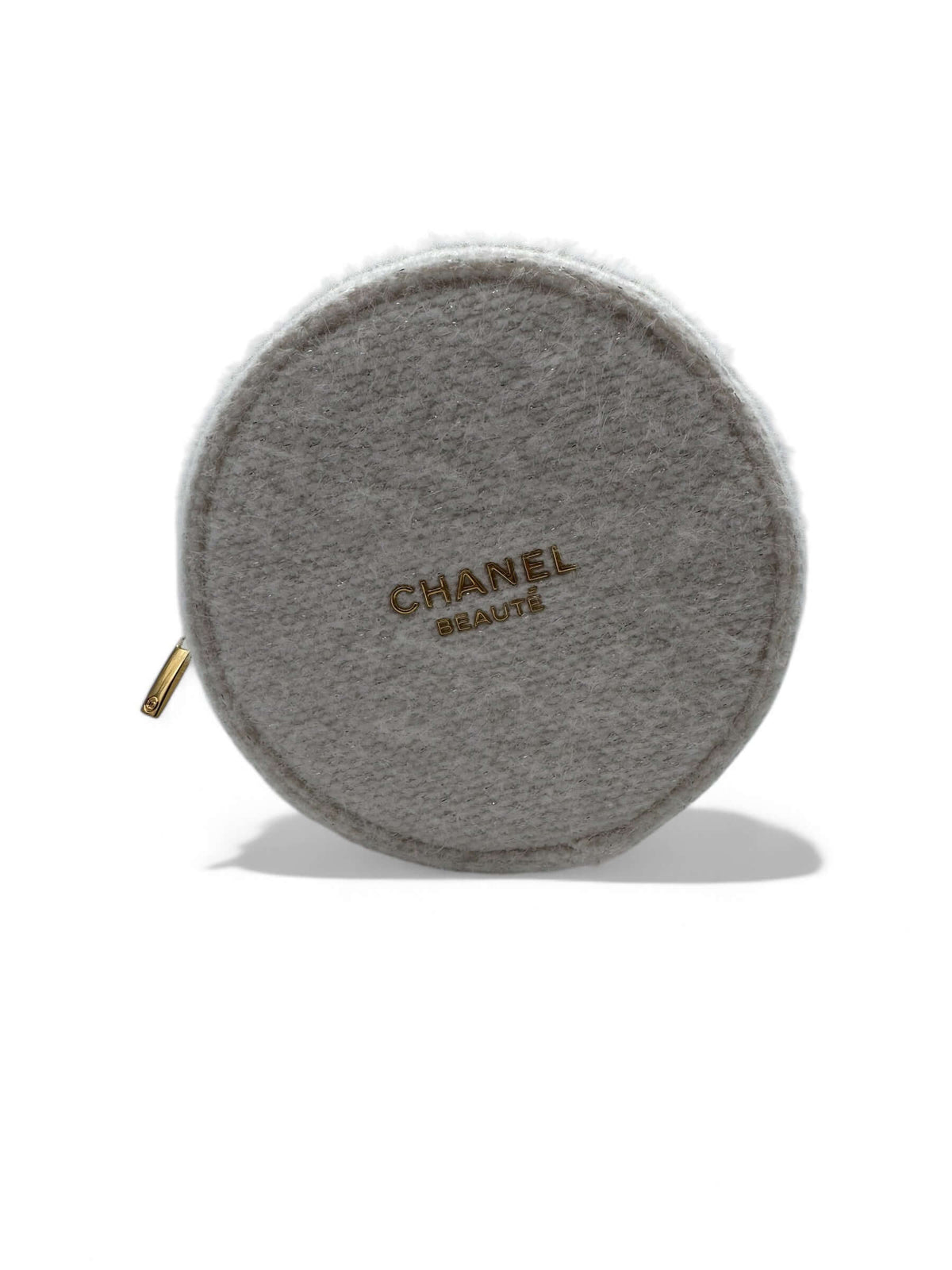 Chanel – Weiße runde Clutch