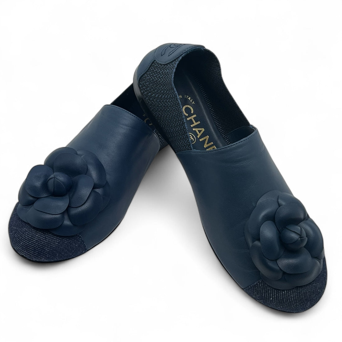 샤넬 - 카멜리아 에스파드리유 T37