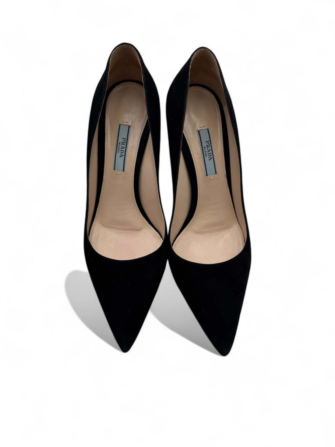 프라다 - 검은색 에스카르핀 T38