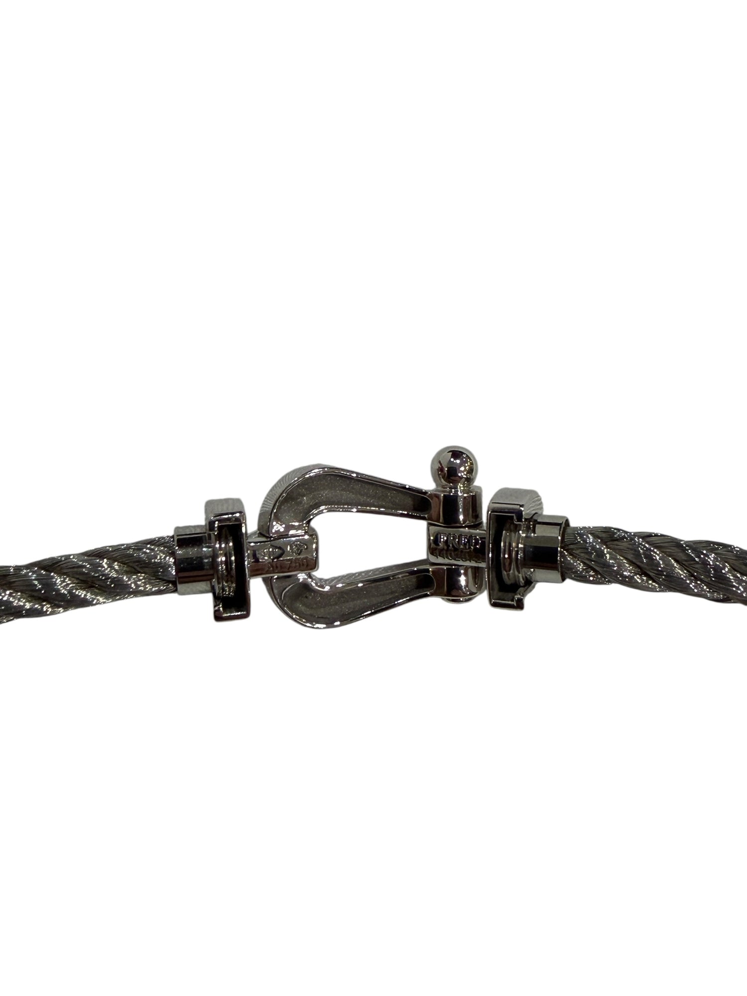 Fred - Bracelet Forces 10 GM Double Tour or Blanc | Les Folies d&