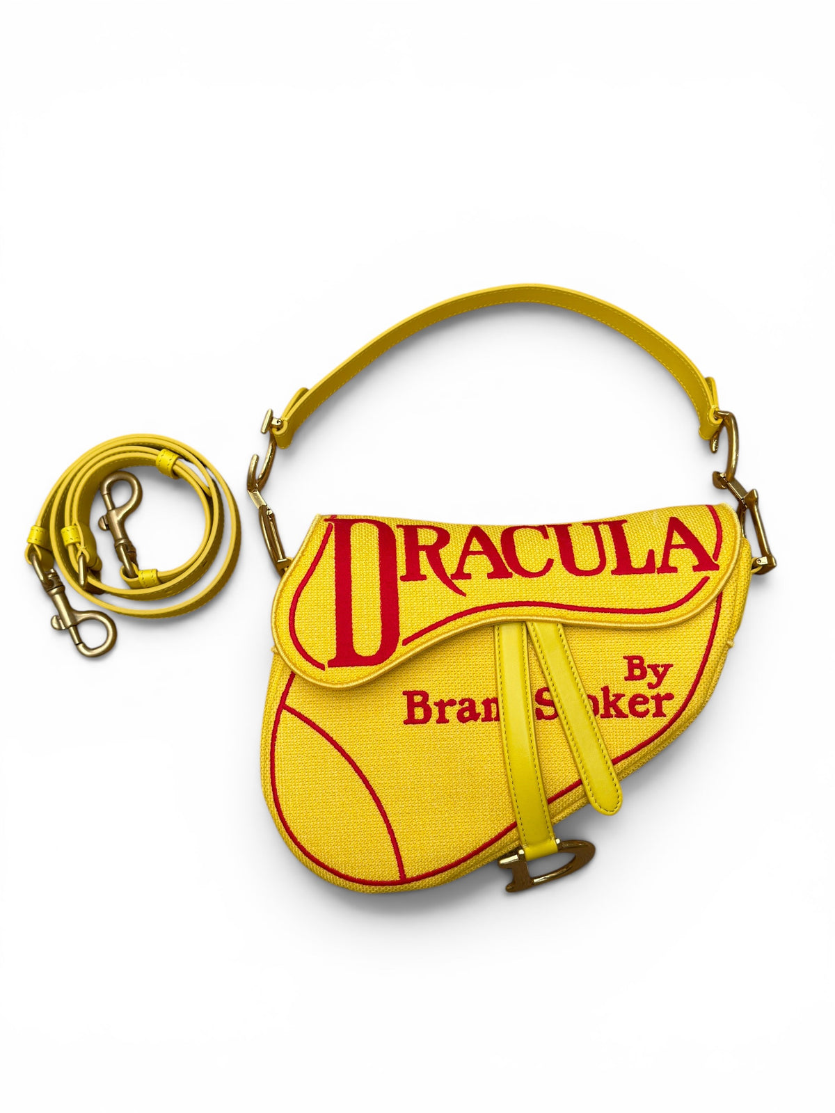 디올 - «Dracula» 리미티드 에디션 Saddle 백