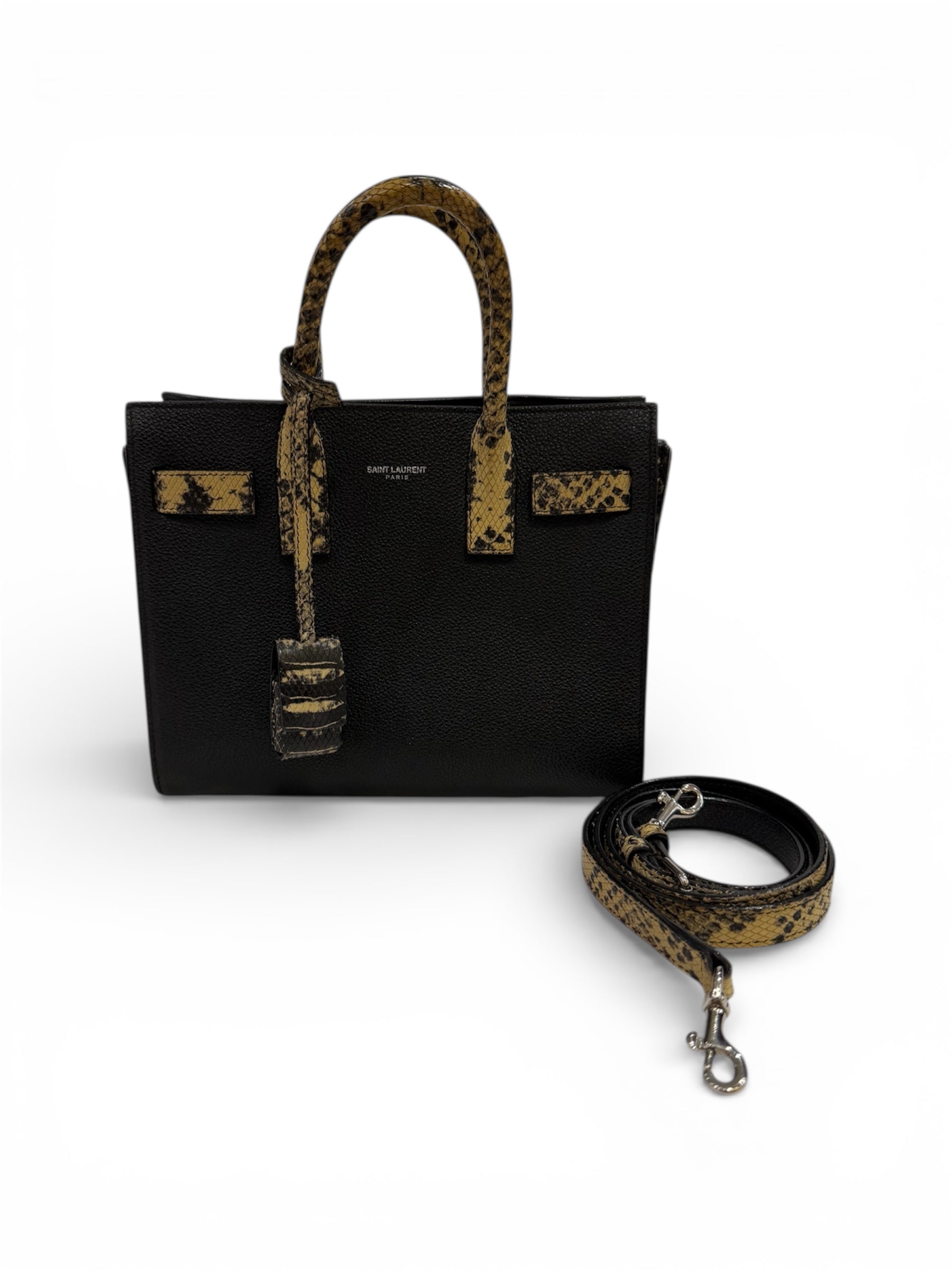 ハンドバッグ Saint laurent サック ド ジュール ナノ サック ド