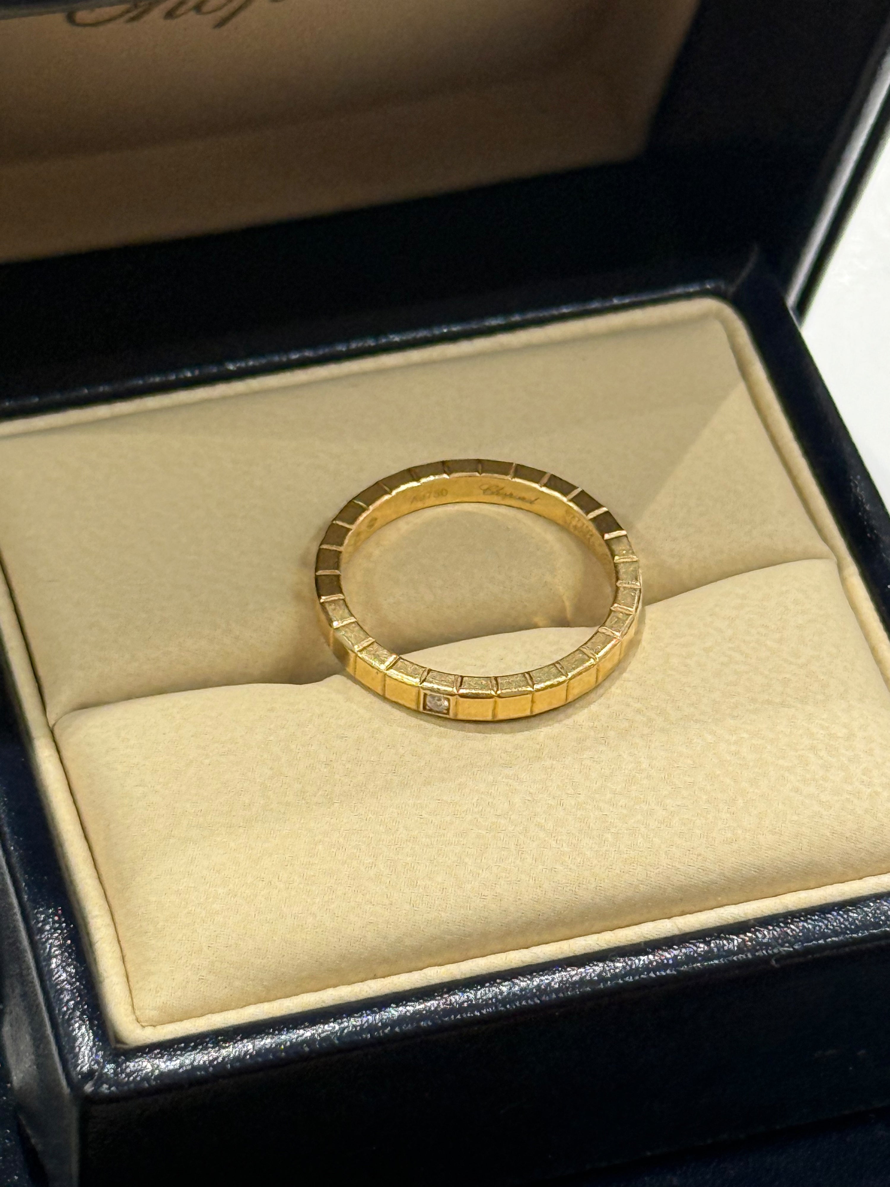 Chopard - Bague diamant Ice Cube