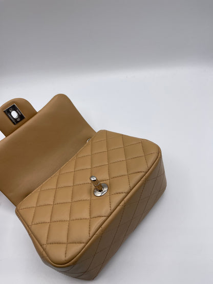 Chanel - Sac 11.12 Mini Timeless beige