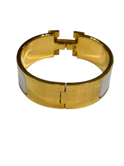 Hermès - clic clac blanc