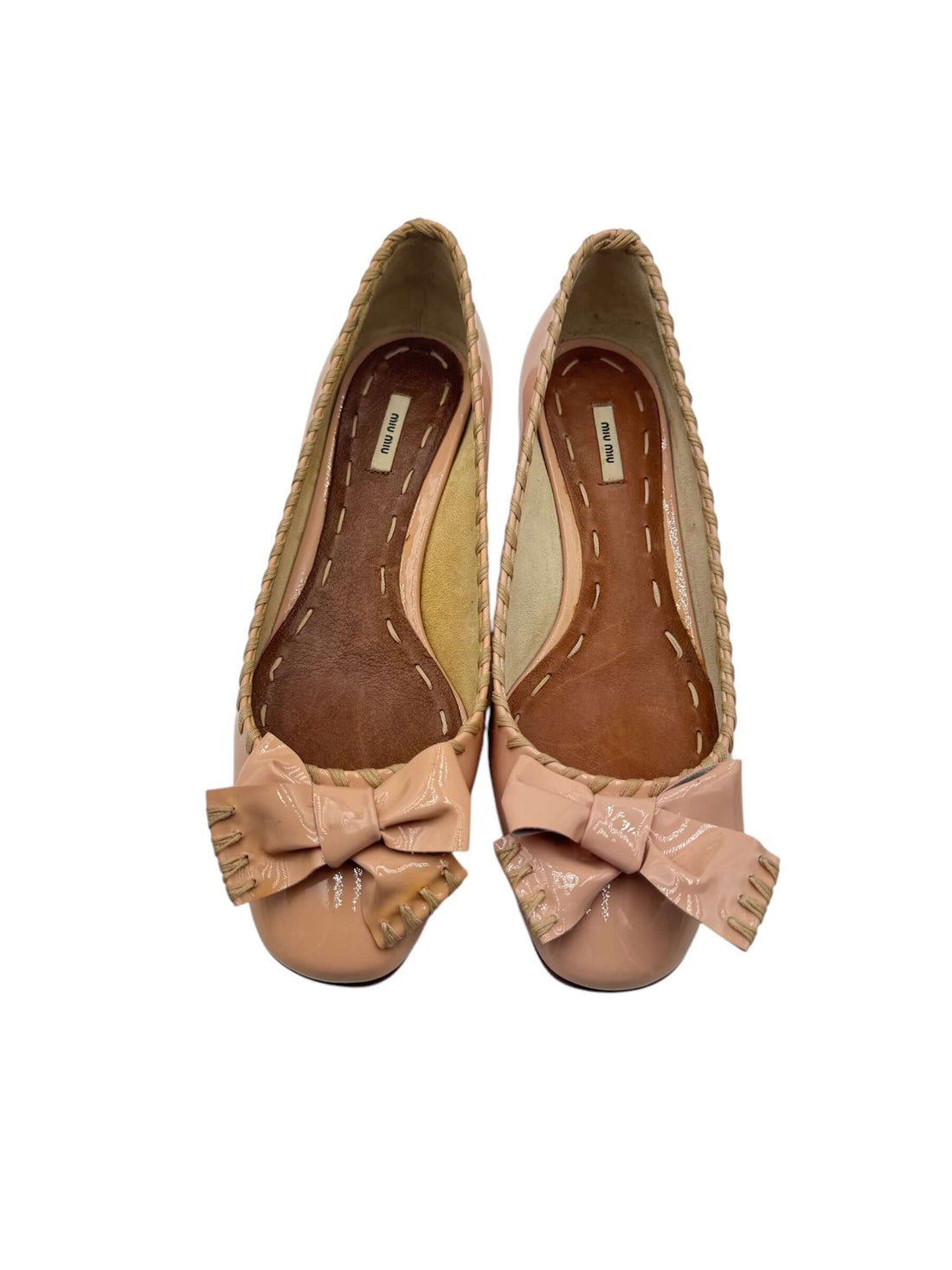 Miu Miu - Escarpin rose poudré T36