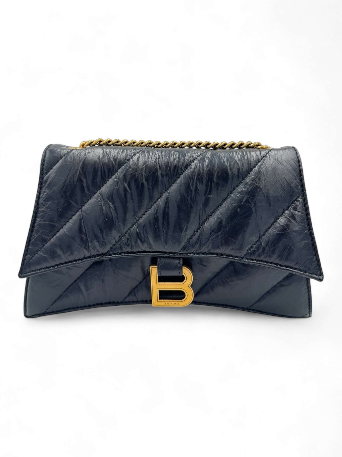 Balenciaga - Crush crinkled-effect bag