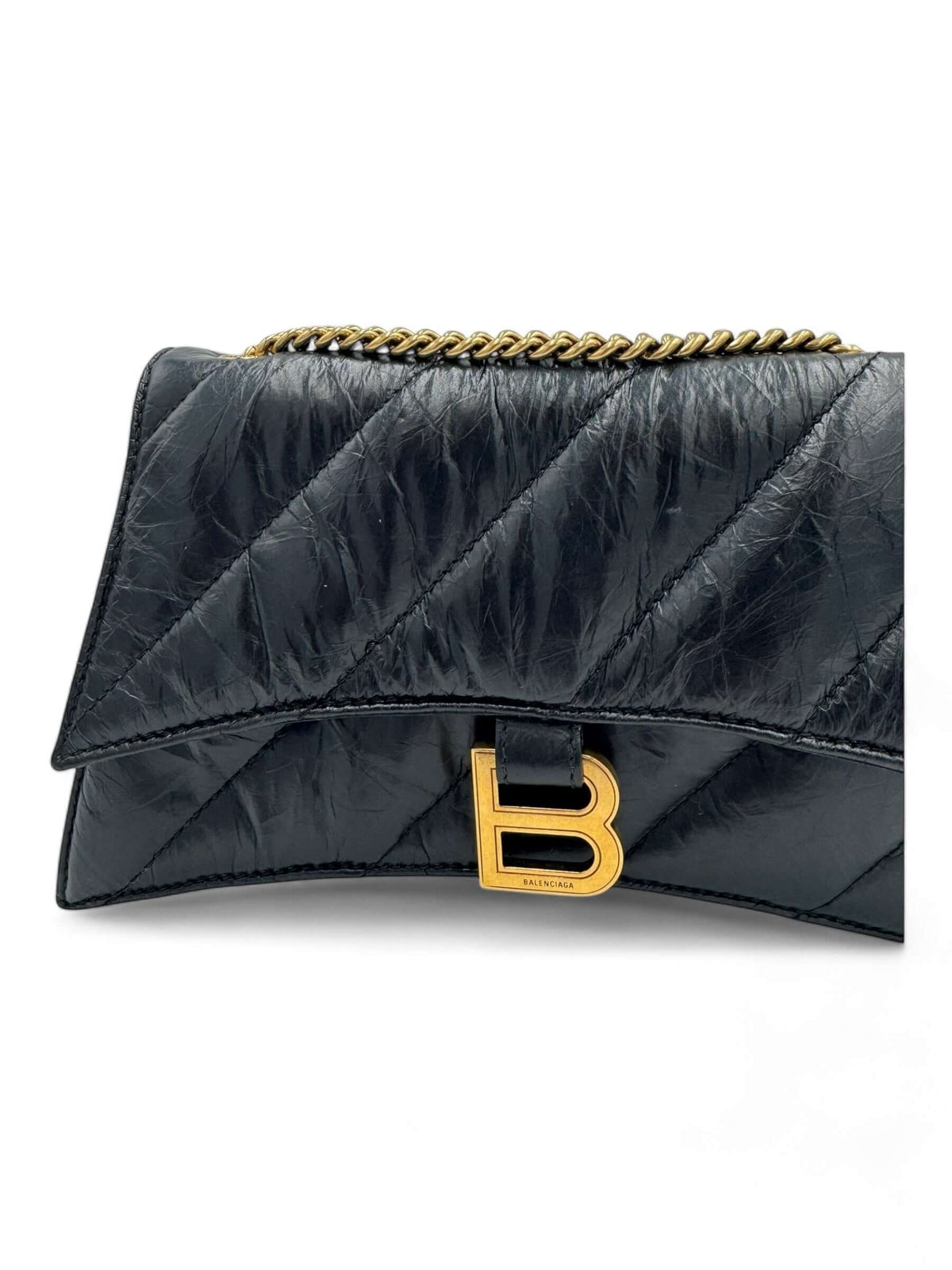 Balenciaga - Crush crinkled-effect bag