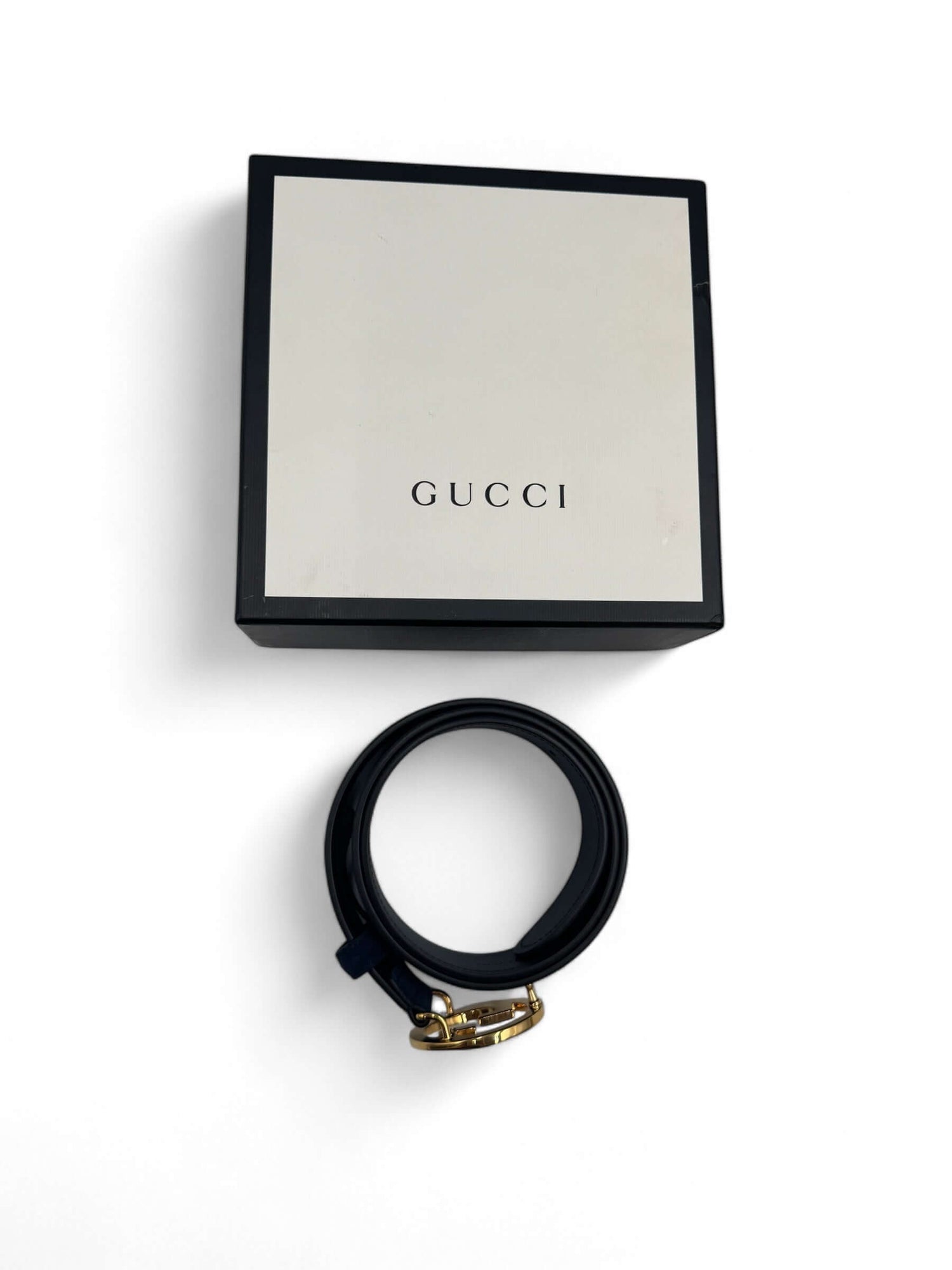 Gucci - Ceinture Blondie marine T85