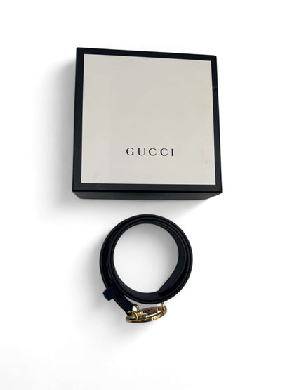 Gucci - Ceinture Blondie marine T85