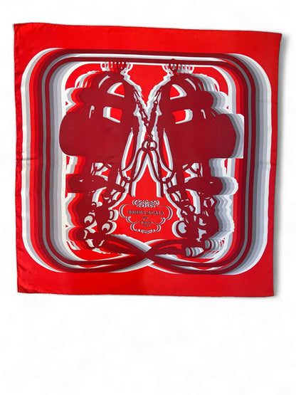 Hermès - Carré de soie 90 &quot; Brides de Gala &quot;
