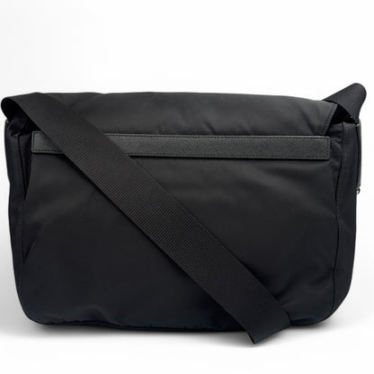 Prada - Sac bandoulière cartable en nylon