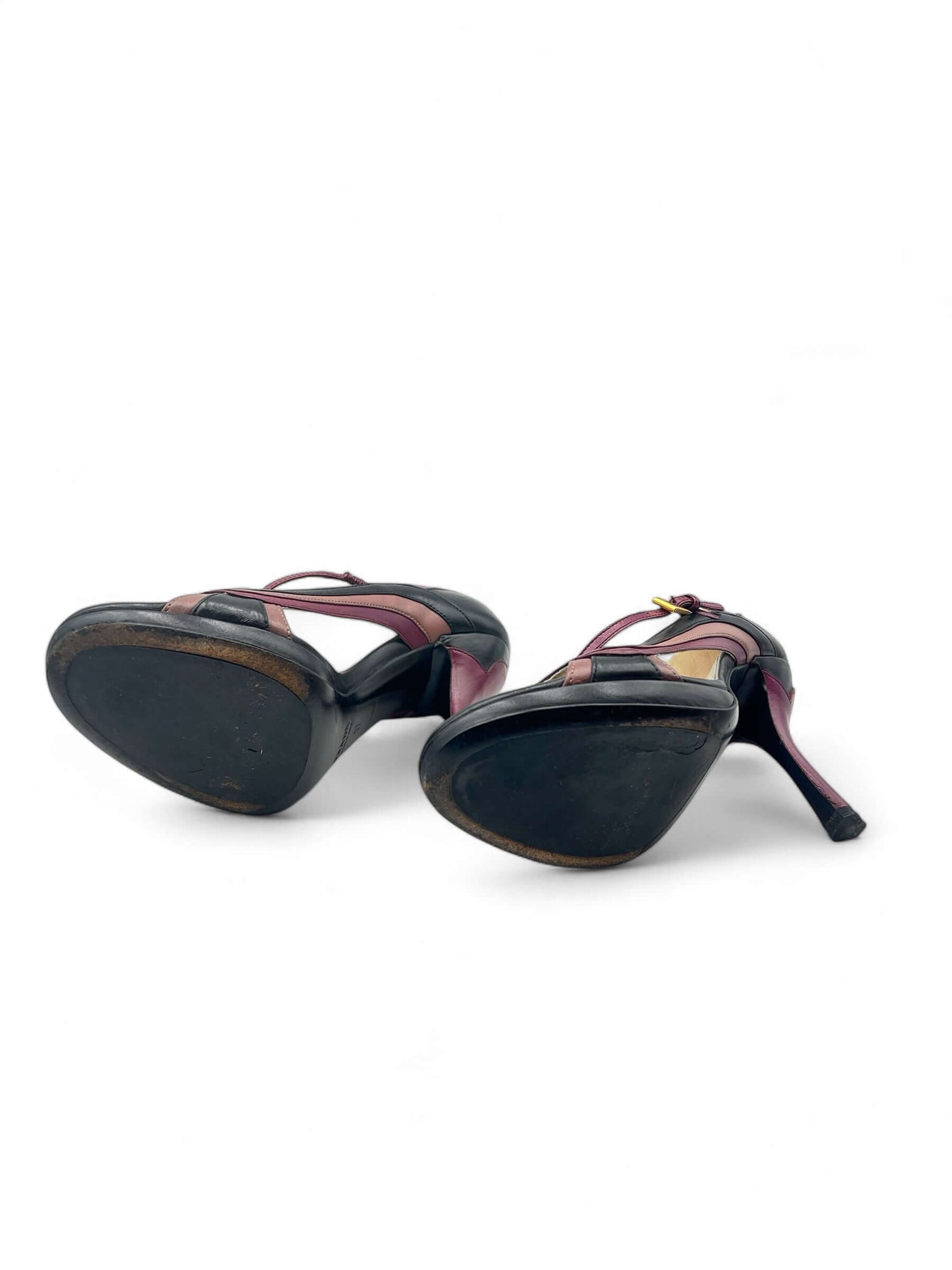 Prada - Escarpins «wave » en cuir T37