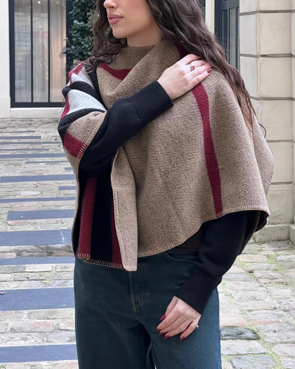 Burberry - Wool Jacket Scarf, Size M