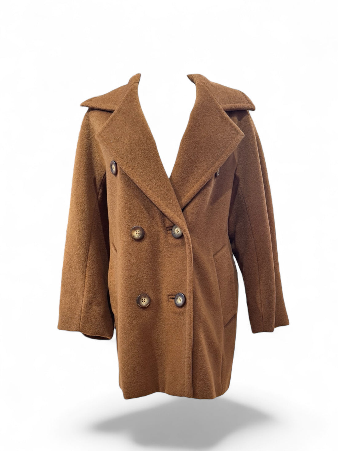 Max Mara - Kamelhaar-Kaschmirmantel