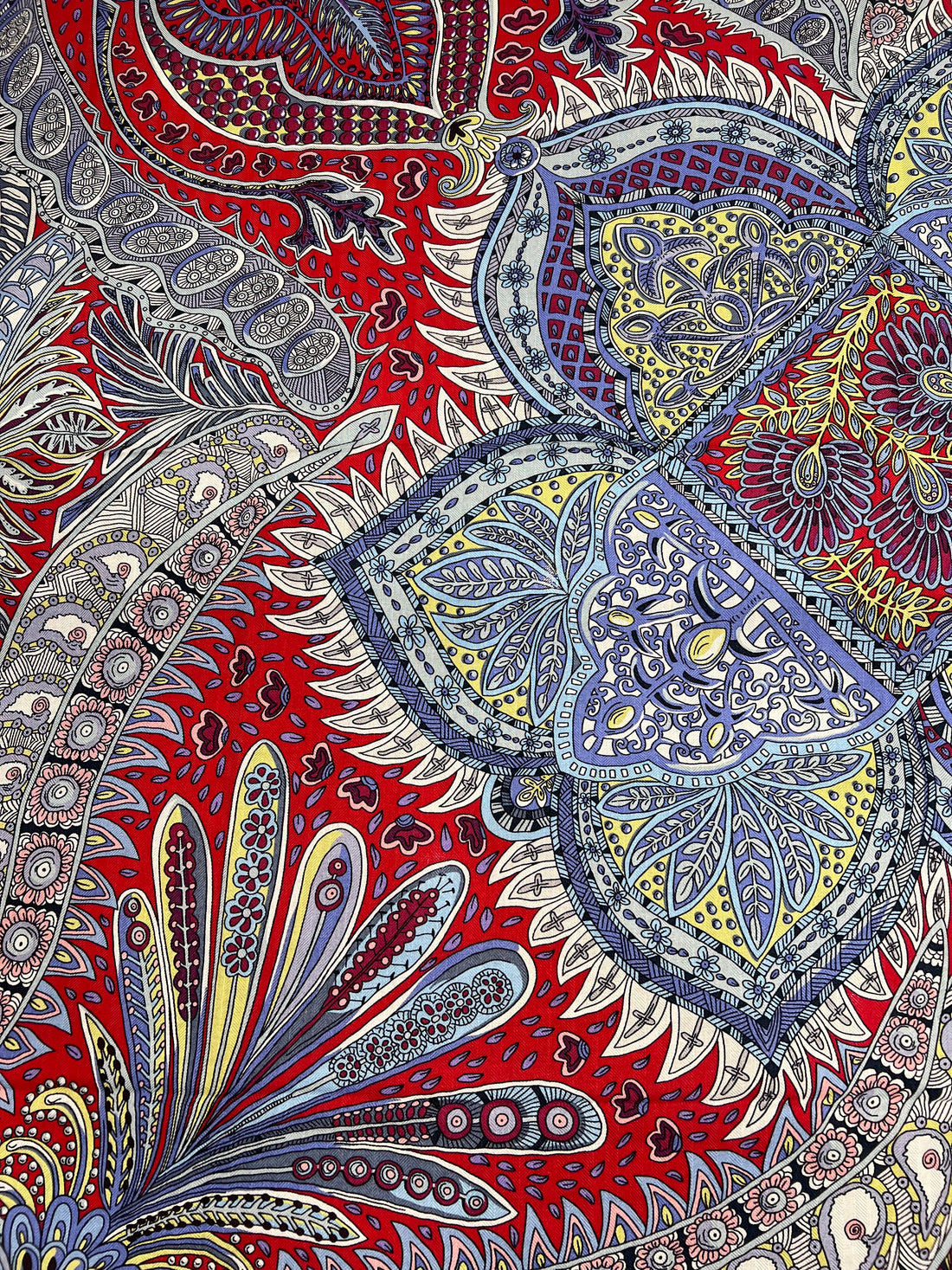 Hermès - Châle 140 « Jardin de la soie »