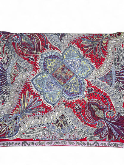 Hermès - Châle 140 « Jardin de la soie »