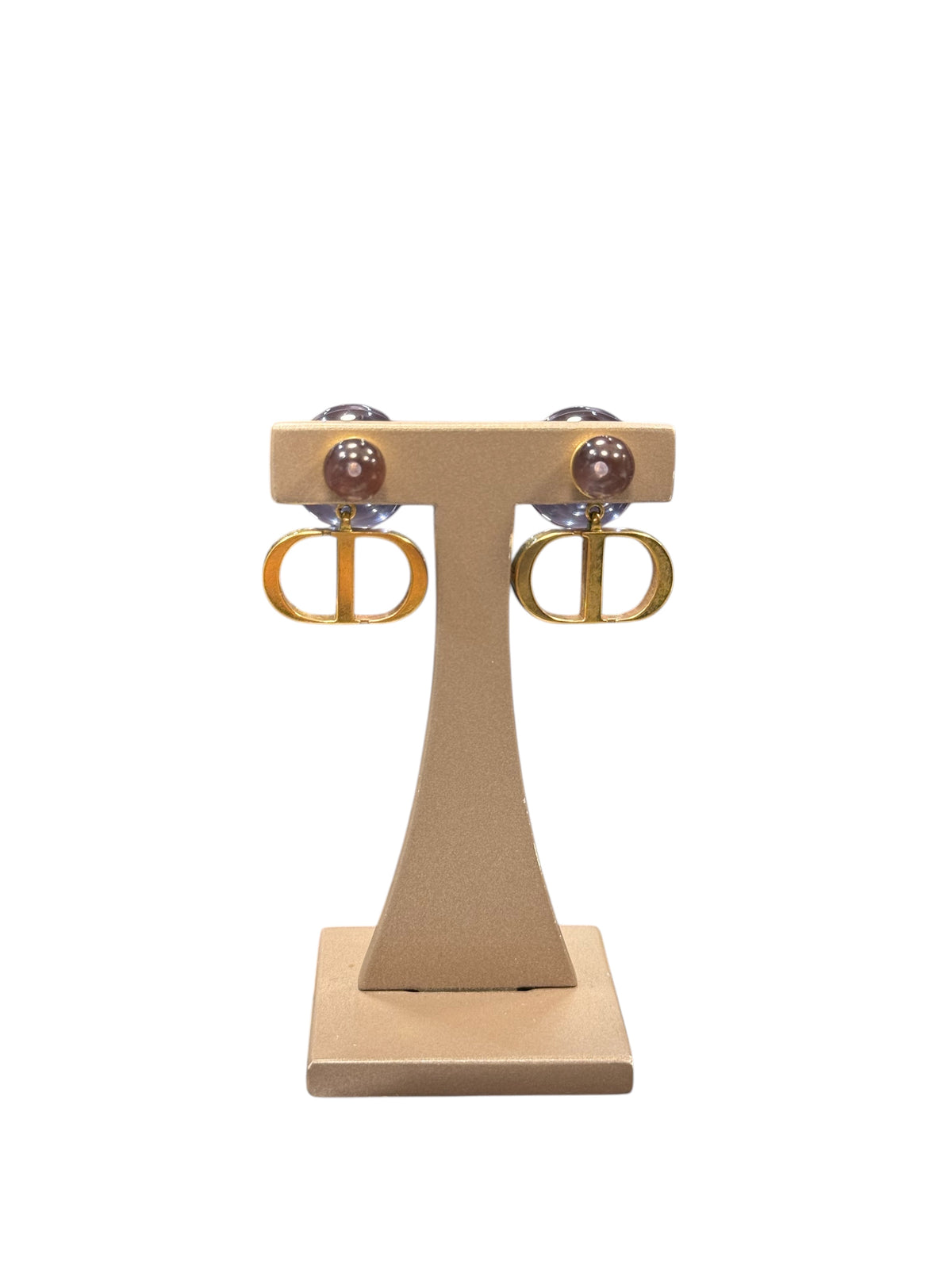 Dior - Boucles d’oreilles Tribales CD violet