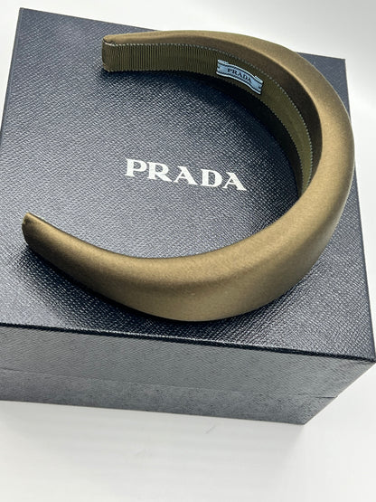 Prada - serre tête kaki