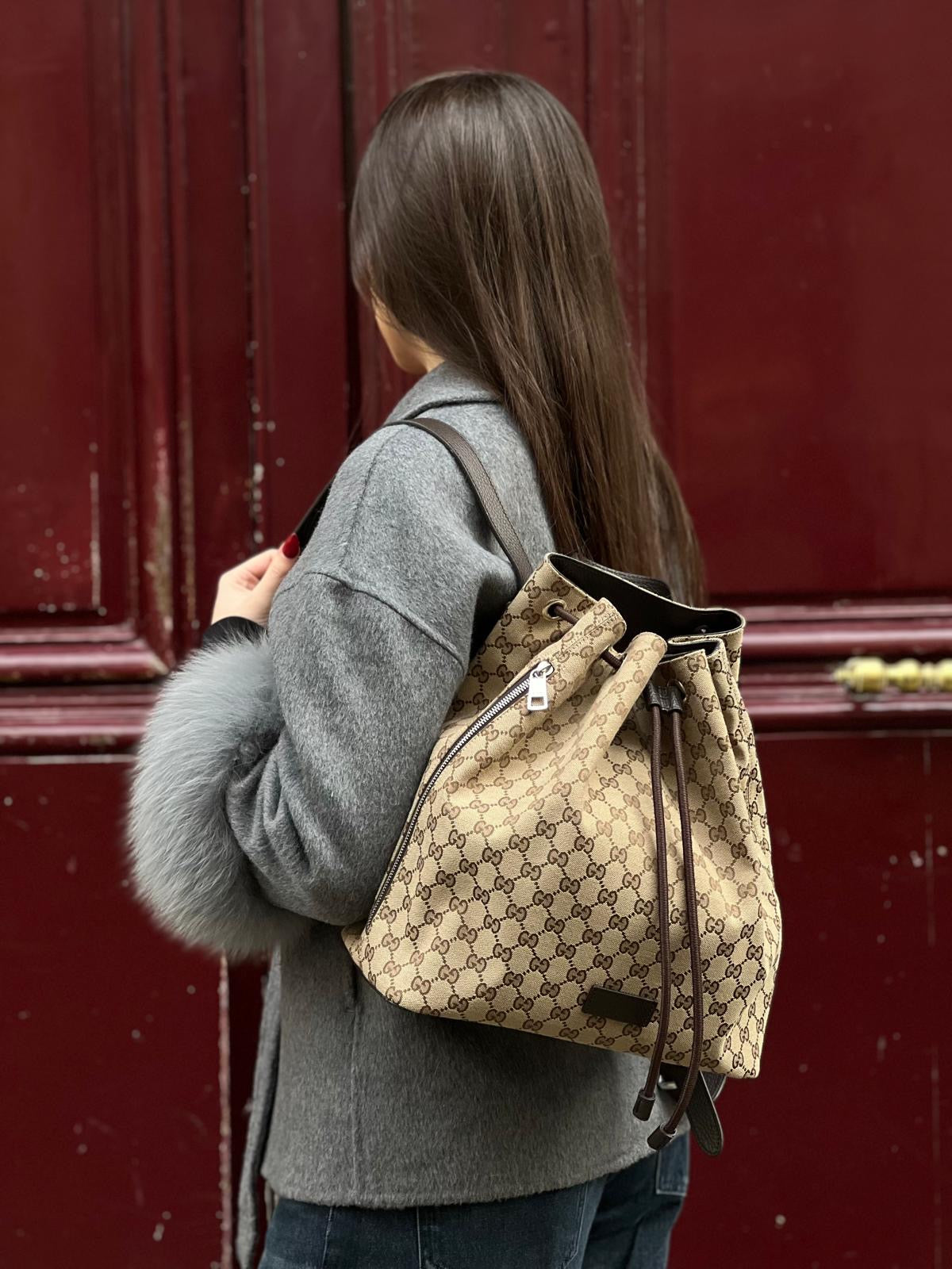 Gucci - Monogramm-Rucksack