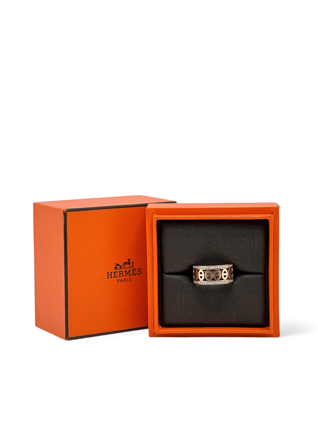 Hermès - Bague Chaîne d’Ancre Divine T53