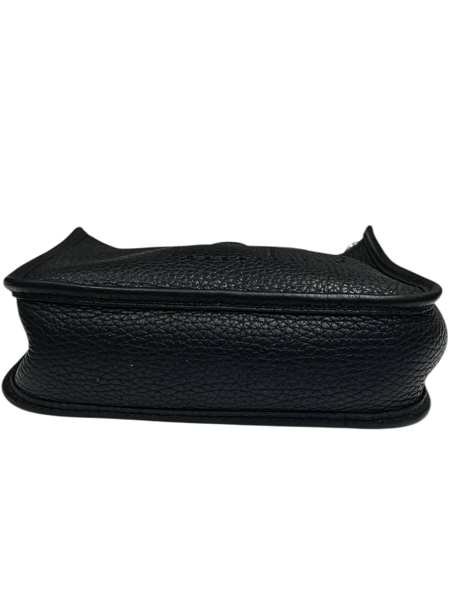 Sac Hermès Evelyne 16 Noir | Les Folies d’Eugénie