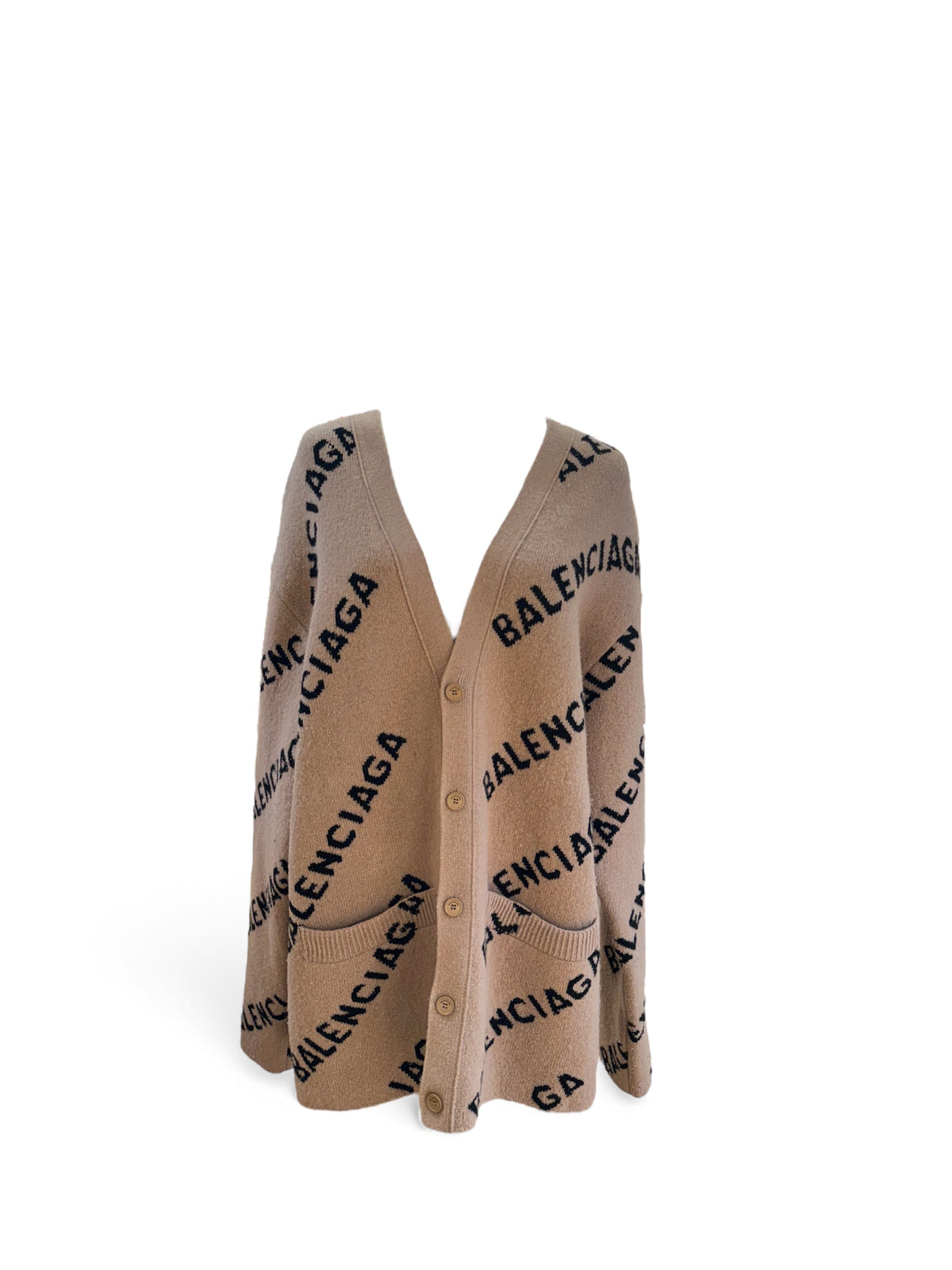 Balenciaga - Beige Balenciaga cardigan S