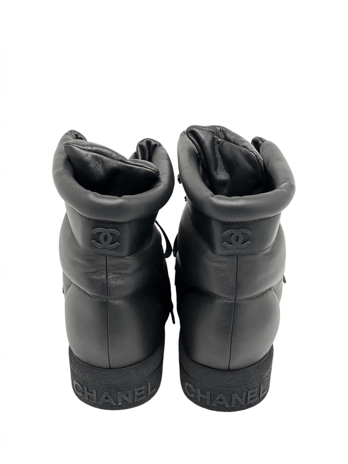 Chanel - Boots Coco Neige T40C
