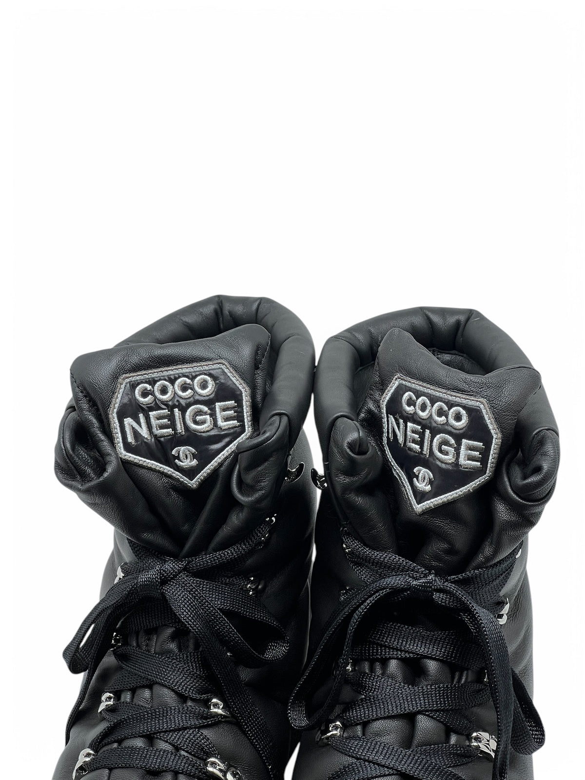Chanel - Boots Coco Neige T40C