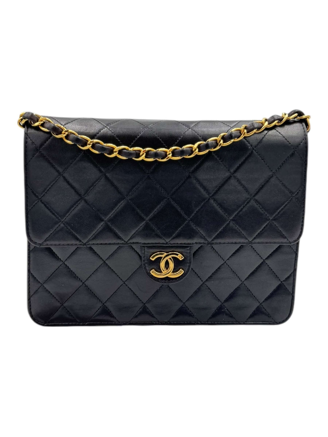 Chanel - Borsa Flap Bag nera