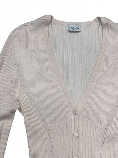 Lanvin - Cardigan Rose Pâle T36