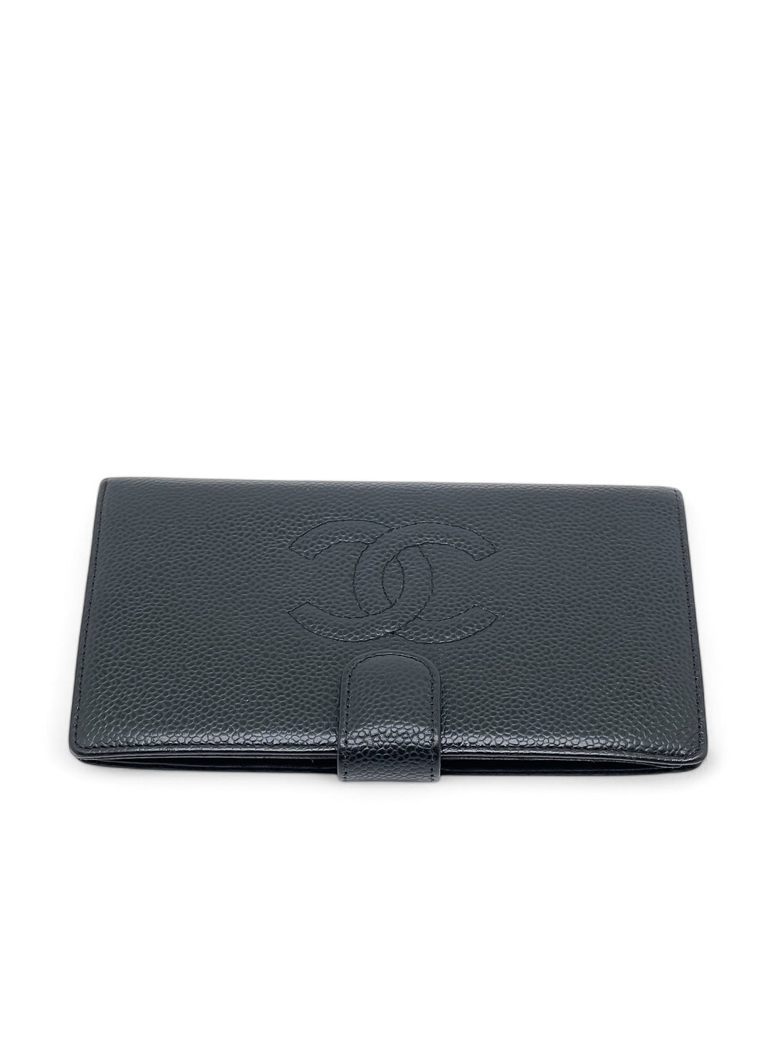 Chanel - Portefeuille cuir caviar
