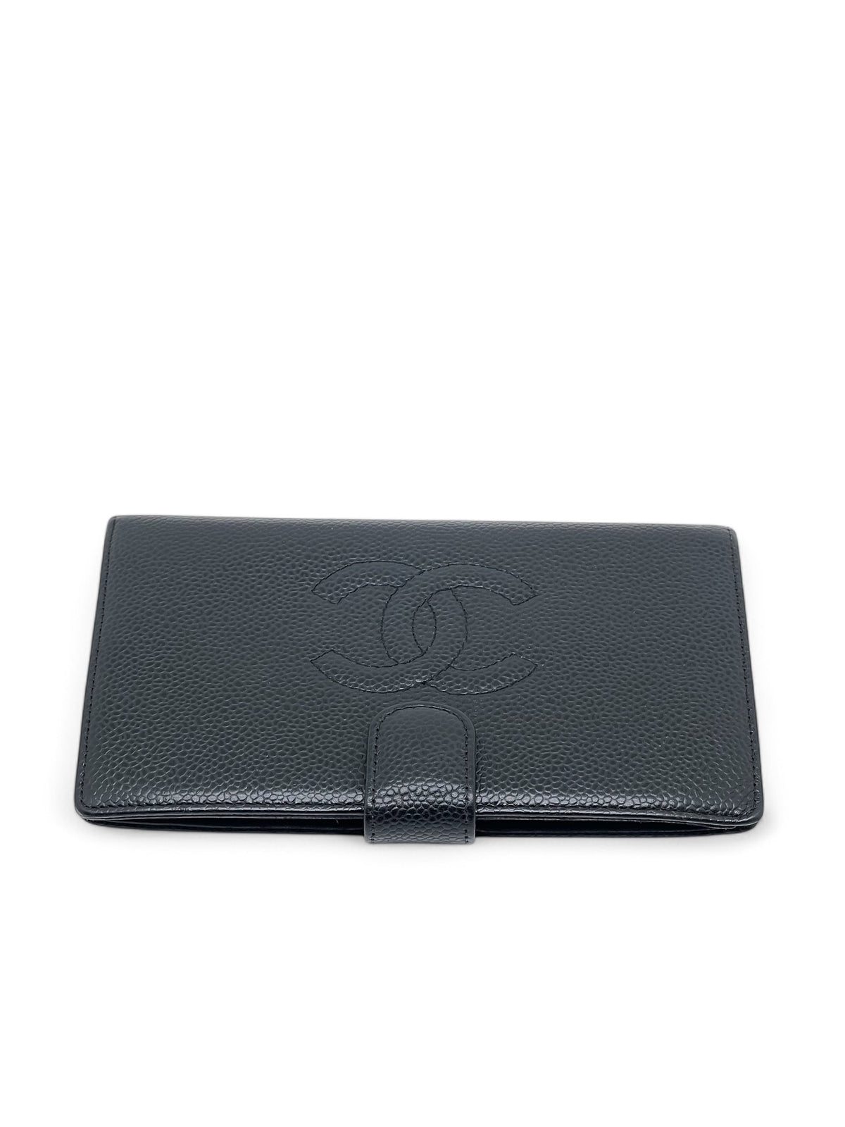 Chanel - Geldbörse aus Kaviarleder