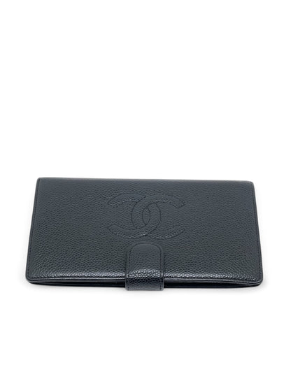 Chanel - Portefeuille cuir caviar
