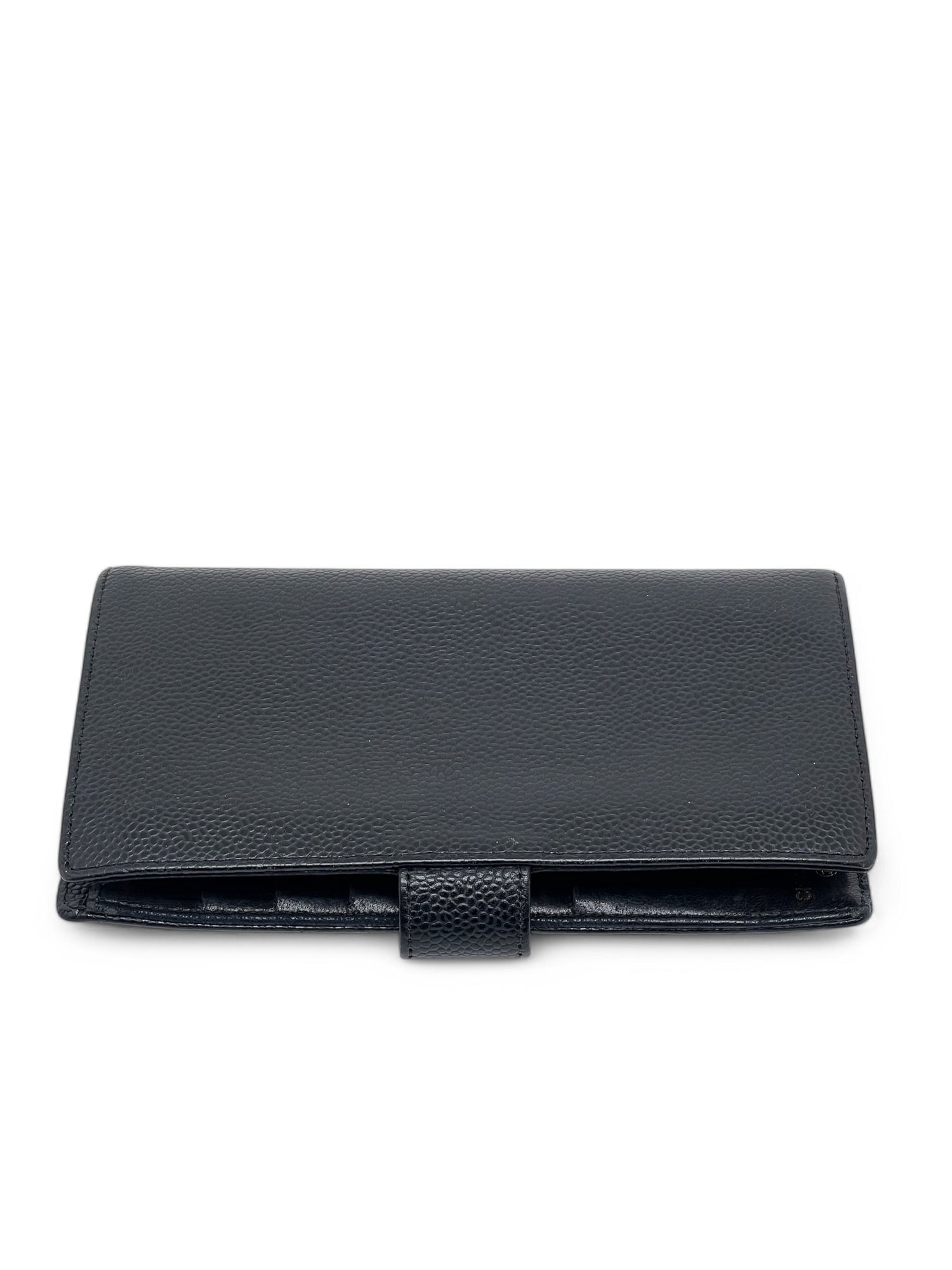 Chanel - Portefeuille cuir caviar