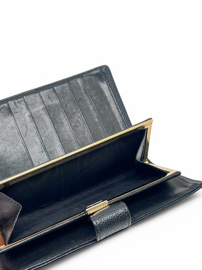 Chanel - Portefeuille cuir caviar
