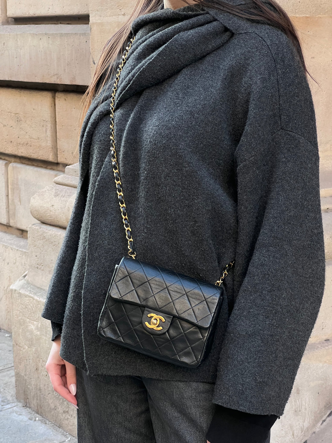 Chanel - Borsa Single Flap 17
