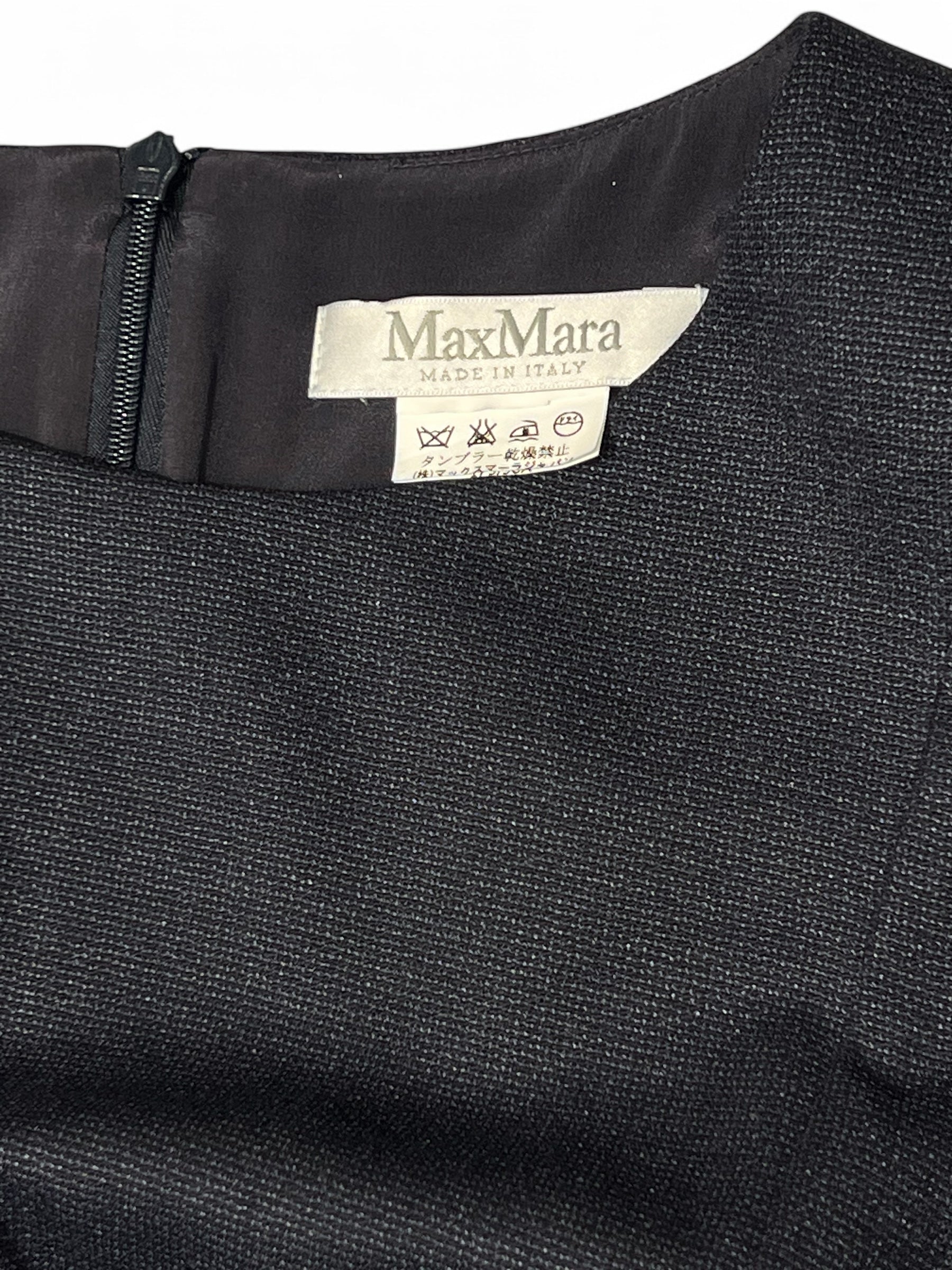 Max Mara - Robe bleu T38