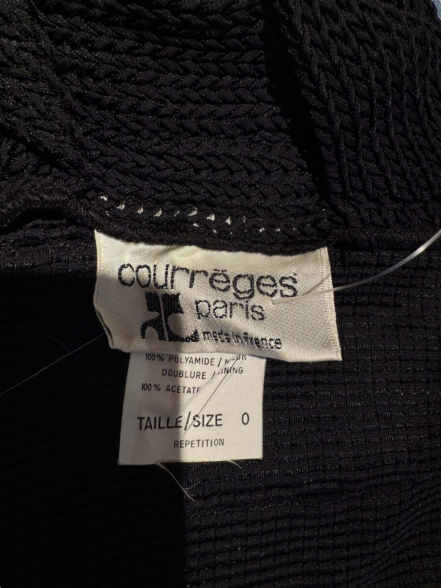 Courrèges - Robe Robe noir